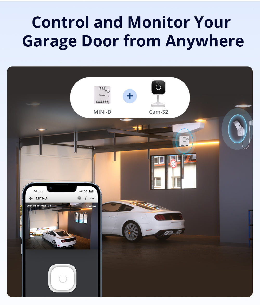 Sonoff Gate Controller (MINI D)