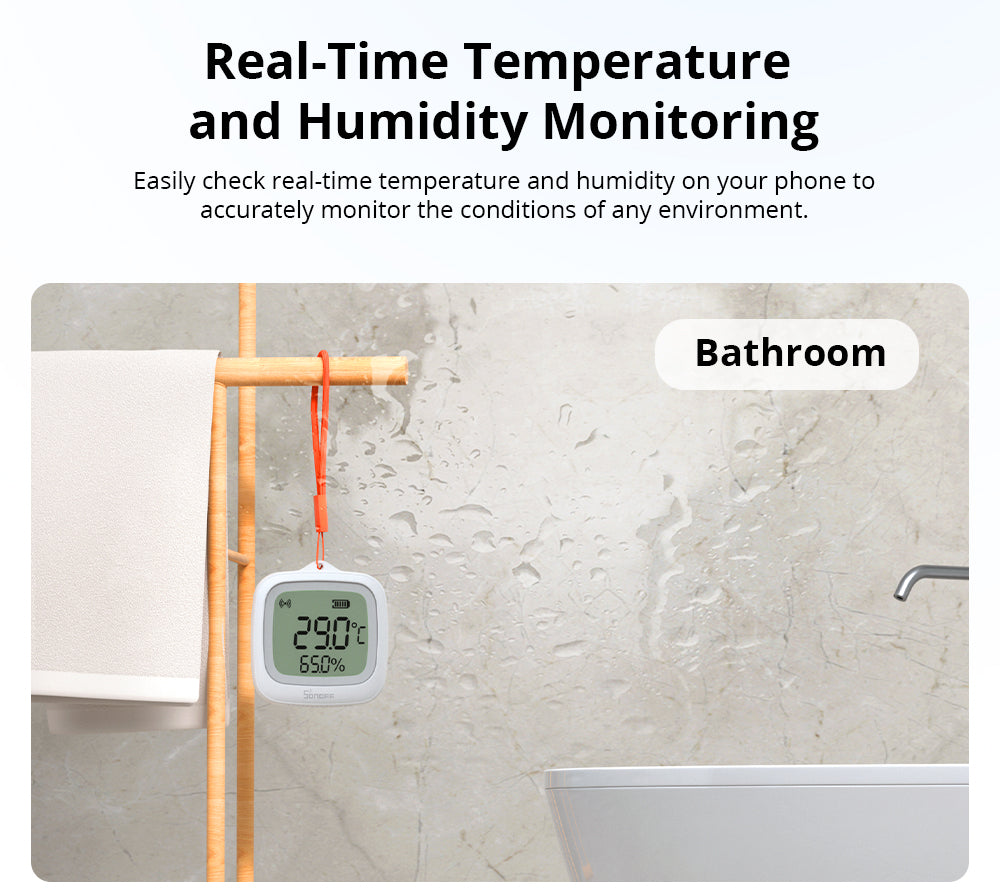 Sonoff Temperature Humidity Splash Proof Sensor (Zigbee)