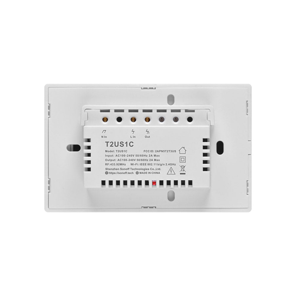 Sonoff Smart Light Switch White 1CH WiFi and RF