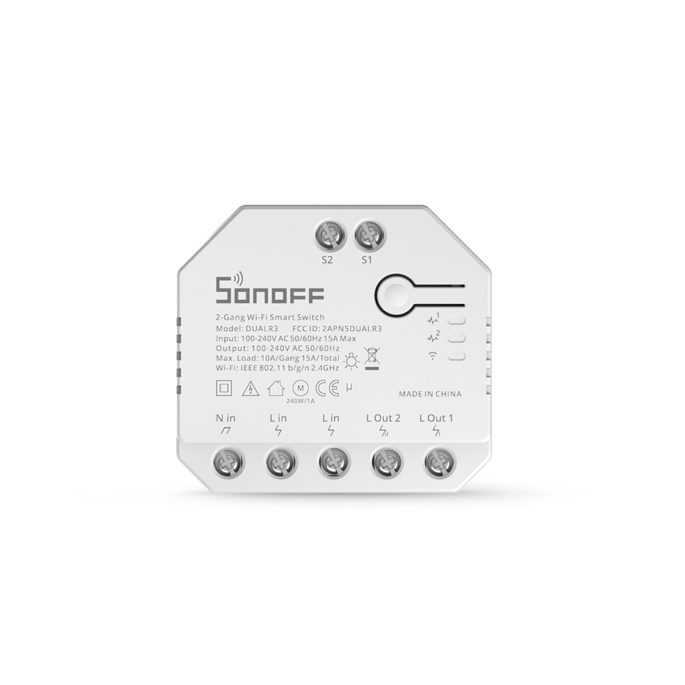 Sonoff Dual R3 Power Monitor