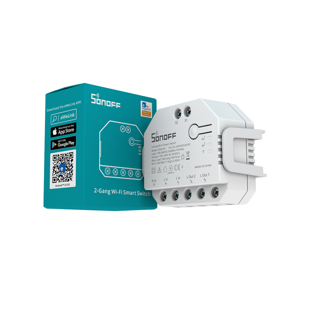 Sonoff Dual R3 Power Monitor