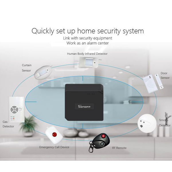Sonoff 433Mhz RF to WiFi Bridge