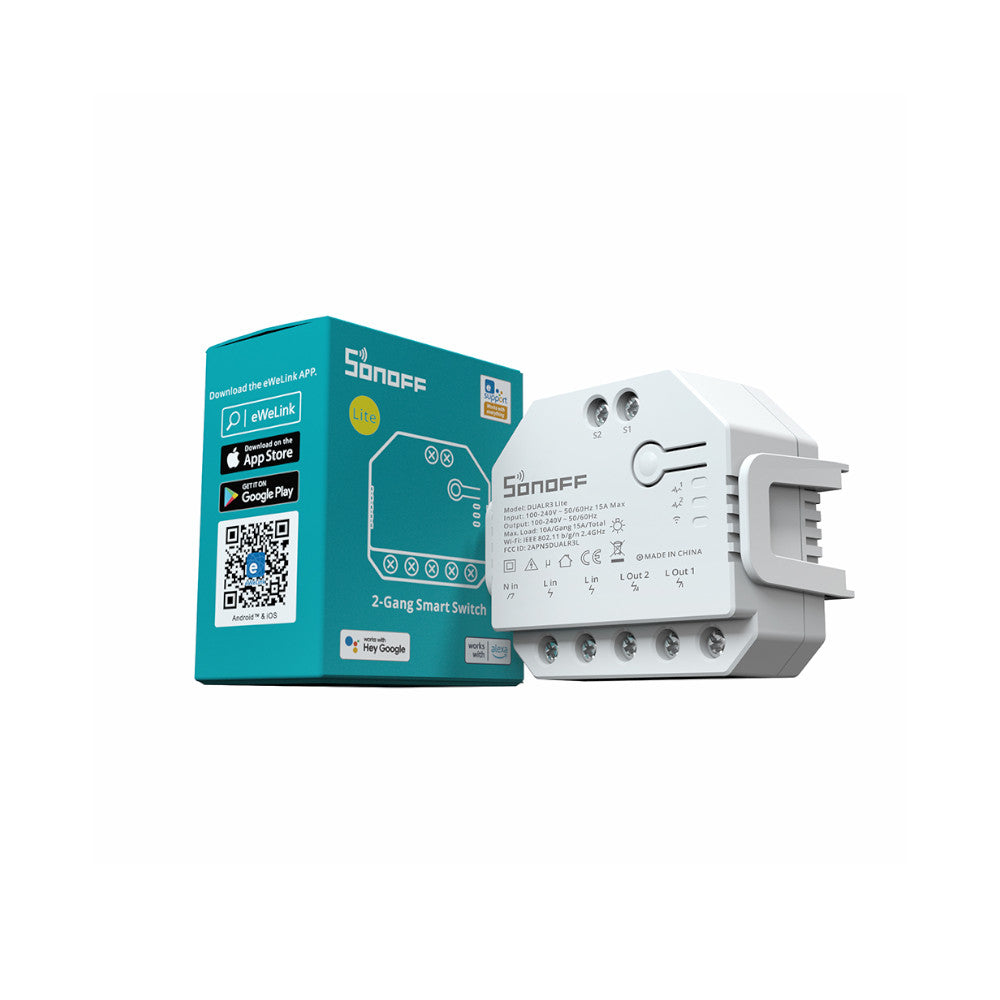 Sonoff Dual R3 WiFi Smart Switch - Lite