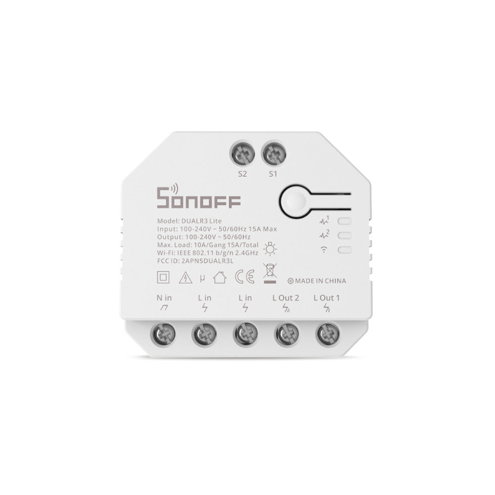 Sonoff Dual R3 WiFi Smart Switch - Lite