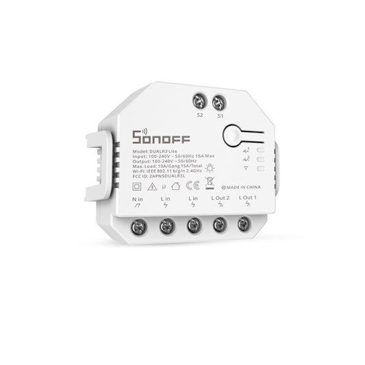 Sonoff Dual R3 WiFi Smart Switch - Lite