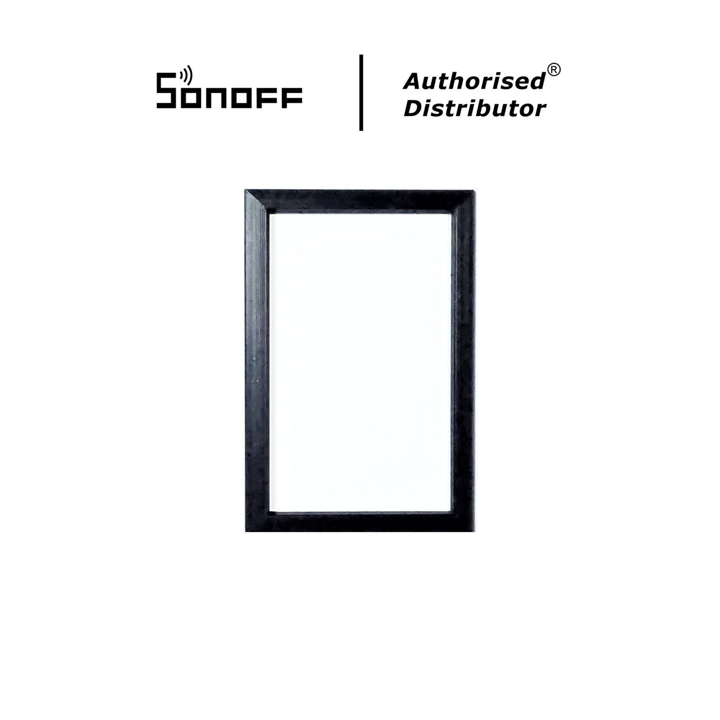 Sonoff Light Switch Trim Black